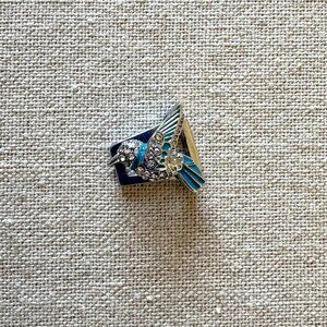 KEEP Hummingbird Charm in SILVER (retired)